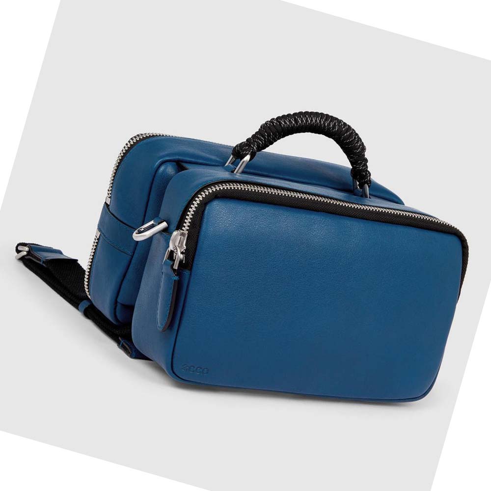 Men's Ecco CERAMIC BENTO Handbag Blue | USA 730AHK